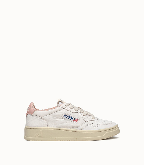 AUTRY: SNEAKERS MEDALIST LOW COLORE BIANCO ROSA | Playground Shop