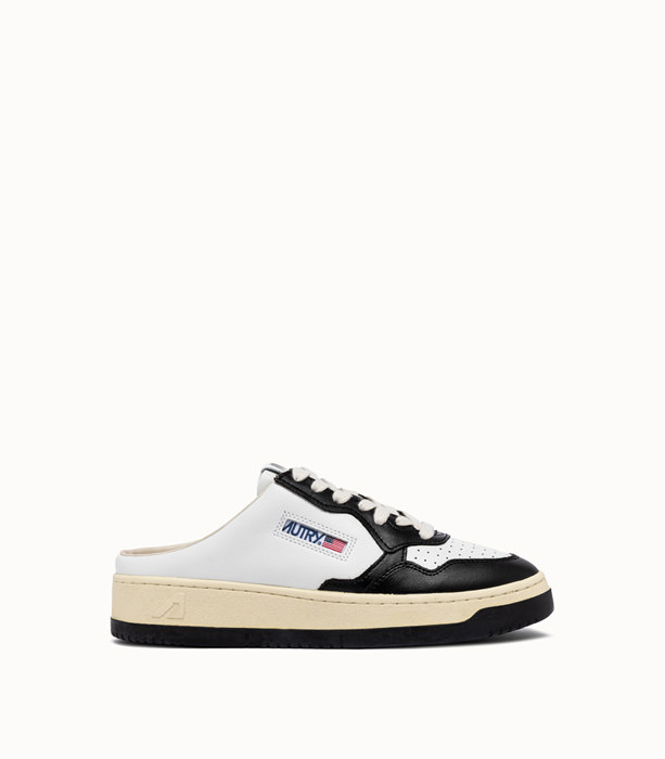 AUTRY: MEDALIST MULE SNEAKERS COLOR WHITE BLACK | Playground Shop