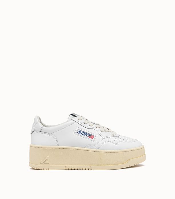 AUTRY: MEDALIST PLATFORM SNEAKERS COLOR WHITE | Playground Shop