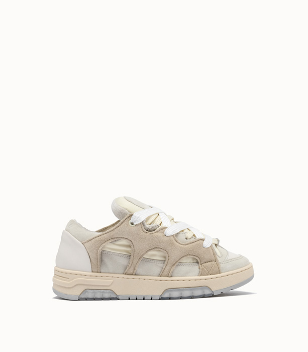 SANTHA: MODEL 1 CREAM OFF WHITE SNEAKERS | Playground Shop