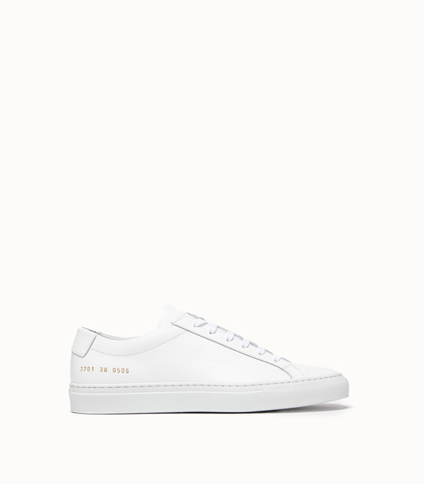 COMMON PROJECTS: ORIGINAL ACHILLES LOW SNEAKERS COLOR WHITE | Playground Shop