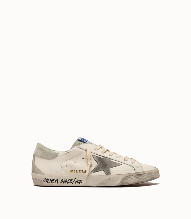 GOLDEN GOOSE DELUXE BRAND: SNEAKERS SUPER STAR COLORE BIANCO | Playground Shop