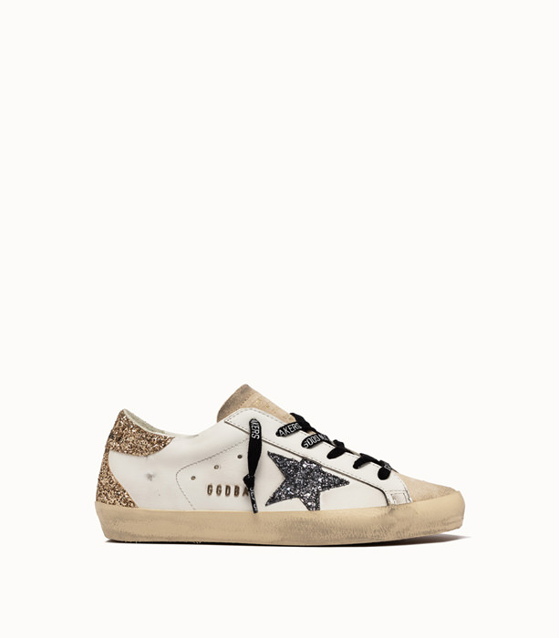 GOLDEN GOOSE DELUXE BRAND: SNEAKERS SUPER STAR COLORE BIANCO | Playground Shop