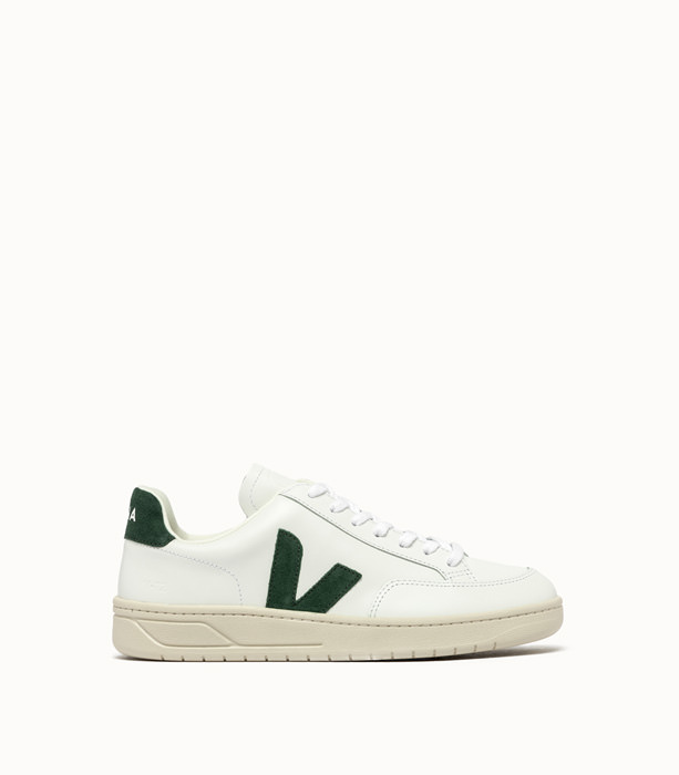 VEJA: V-12 LEATHER SNEAKERS COLOR WHITE | Playground Shop
