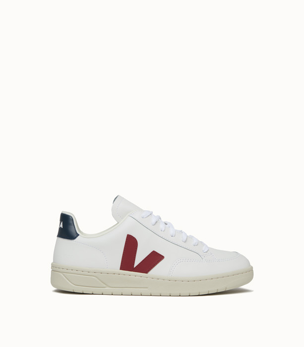 VEJA: SNEAKERS V-12 LEATHER COLORE BIANCO | Playground Shop