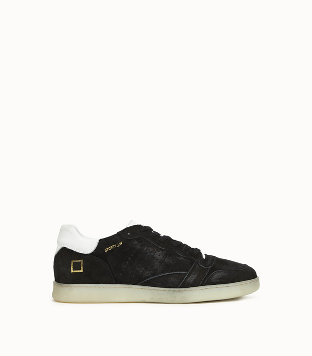 D.A.T.E.: SNEAKERS SPORTY LOW POWDER COLORE NERO | Playground Shop