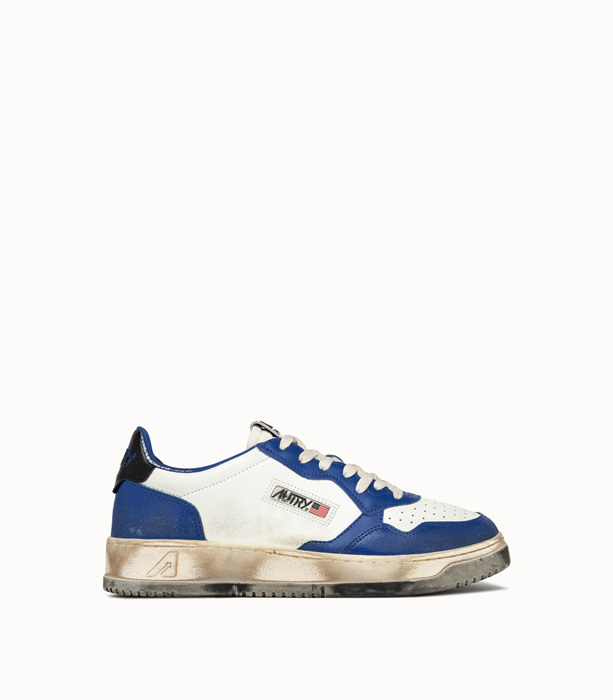 AUTRY: SNEAKERS MEDALIST LOW SUPER VINTAGE COLORE BIANCO BLU | Playground Shop