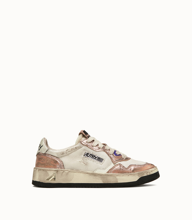 AUTRY: SNEAKERS SUPER VINTAGE LOW SNEAKERS COLOR PINK GOLD