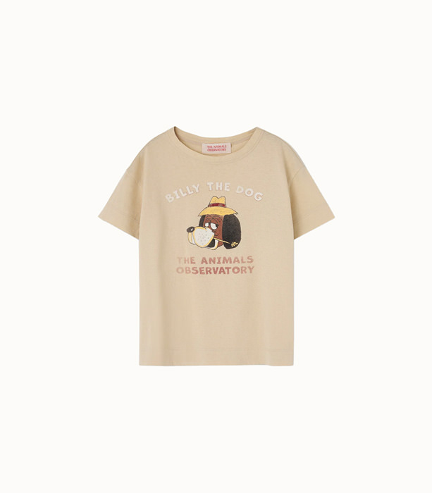 THE ANIMALS OBSERVATORY: CREW NECK T-SHIRT WITH PRINT