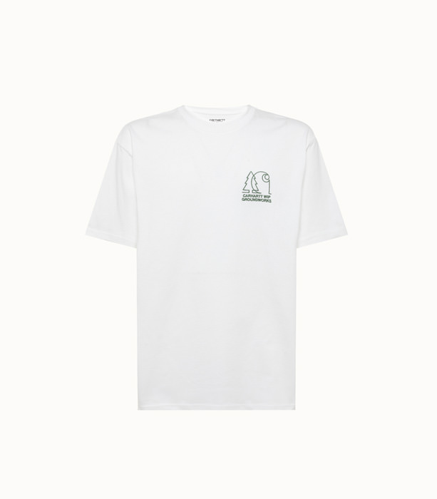 CARHARTT WIP: GROUNDWORKS EMBROIDERY CREW NECK T-SHIRT