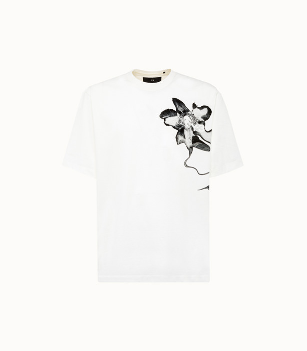 ADIDAS Y-3: T-SHIRT IN COTTON WITH PRINT