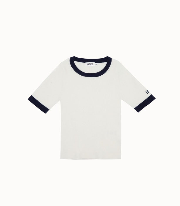 INDEE: T-SHIRT IN MAGLIA A COSTINE | Playground Shop