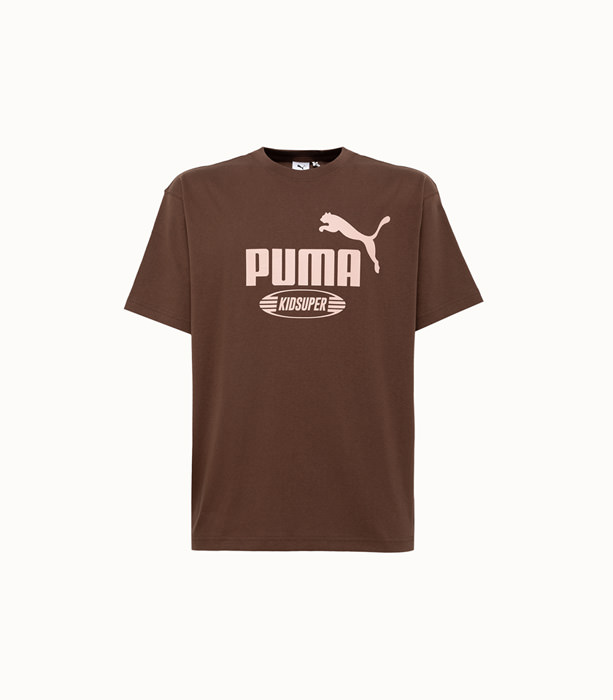PUMA: PUMA X KIDSUPER STUDIOS T-SHIRT COLOR BROWN | Playground Shop