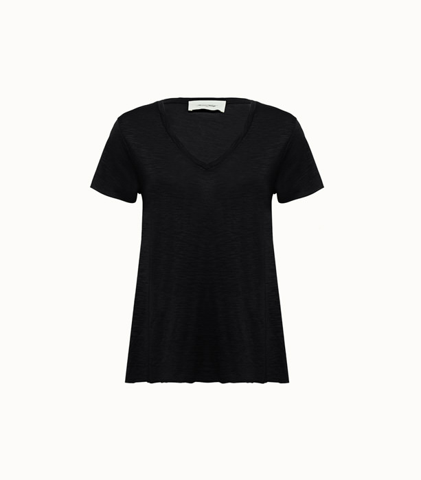 AMERICAN VINTAGE: T-SHIRT SCOLLO A V IN COTONE | Playground Shop