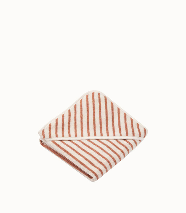 LIEWOOD: ALBA STRIPED HOODED TOWEL | Playground Shop