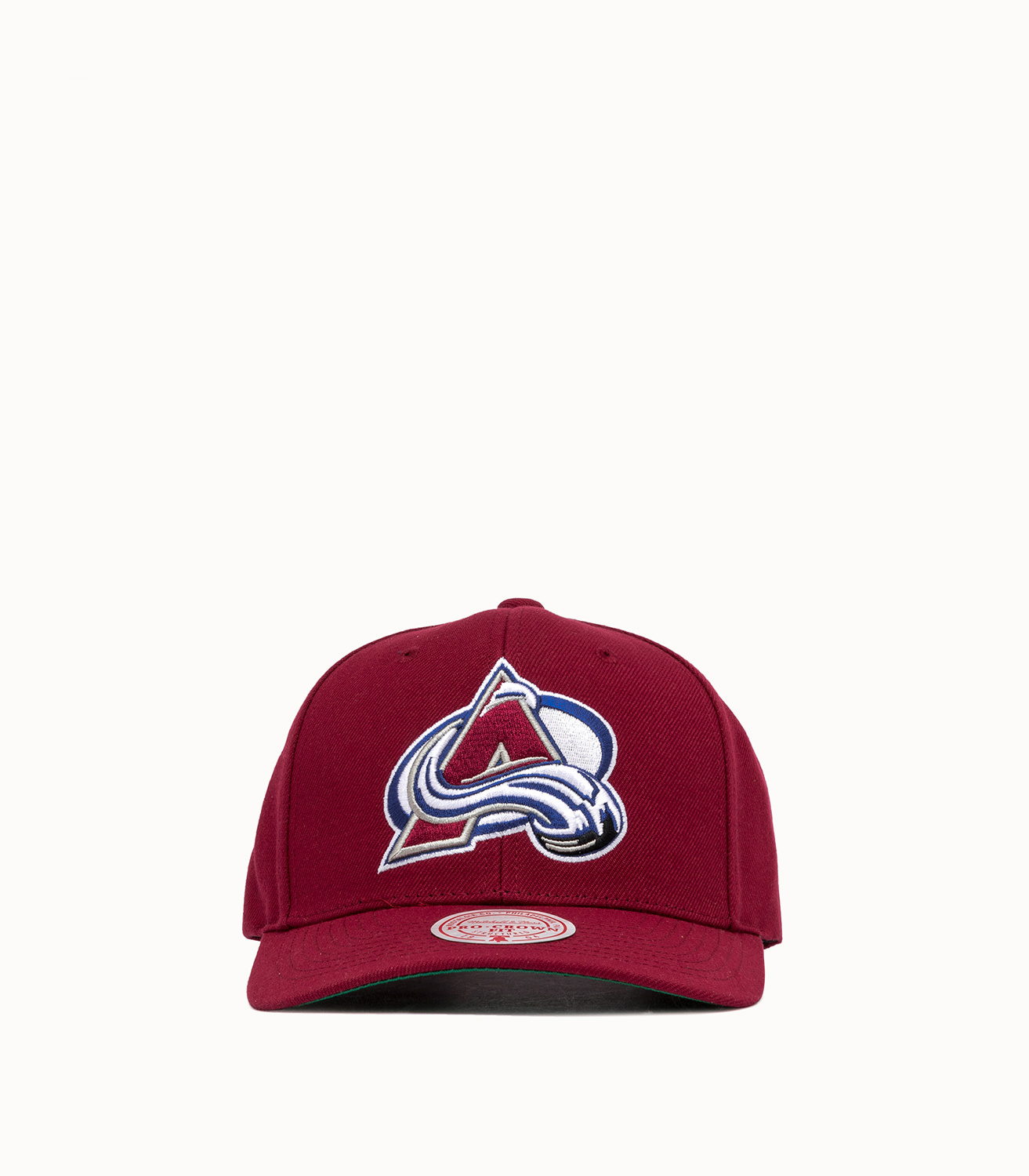 Men's Colorado Avalanche Mitchell & Ness Burgundy Vintage Fitted Hat