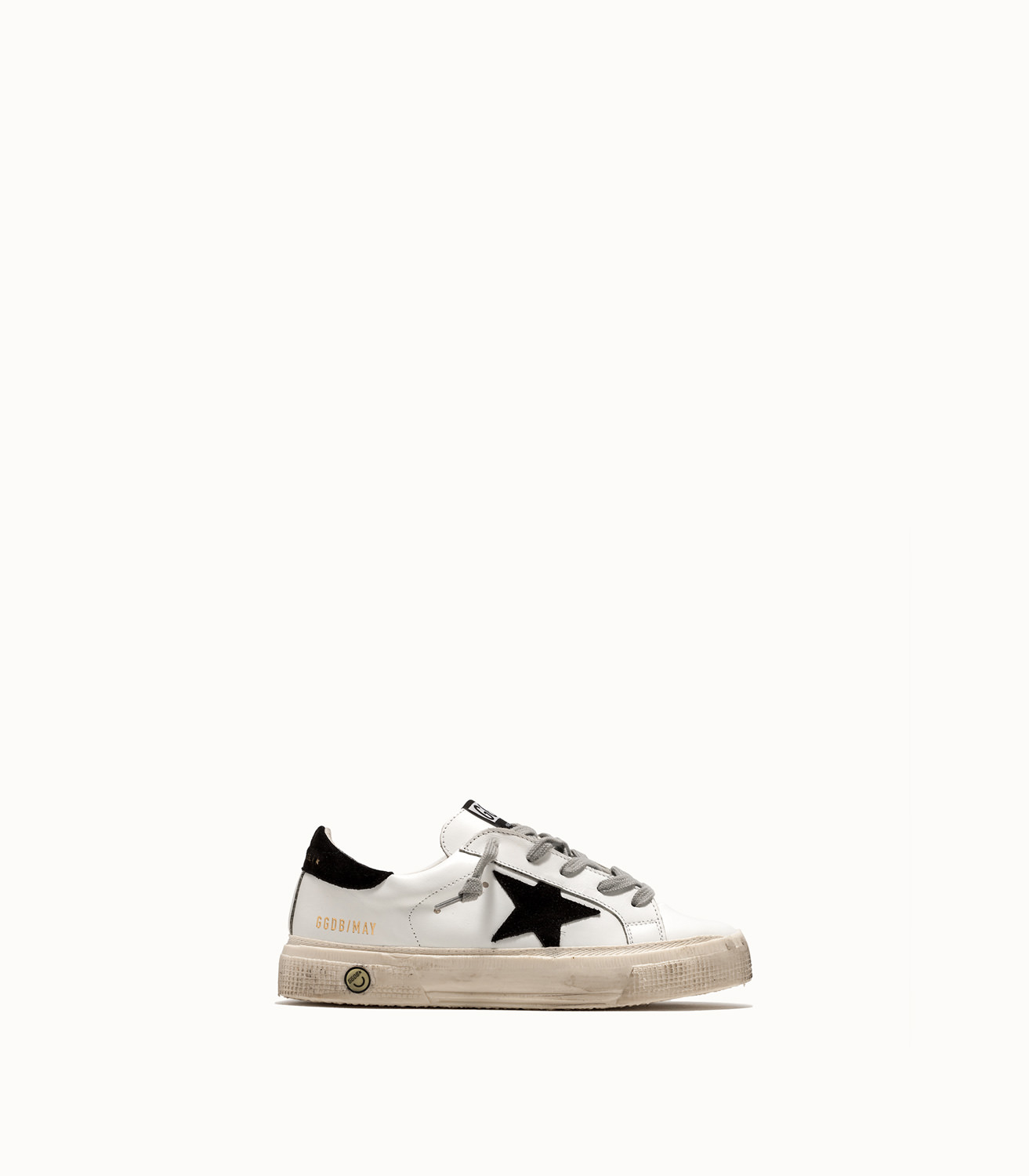 GOLDEN GOOSE DELUXE BRAND GOLDEN GOOSE MAY LEATHER COLOR WHITE | Pla