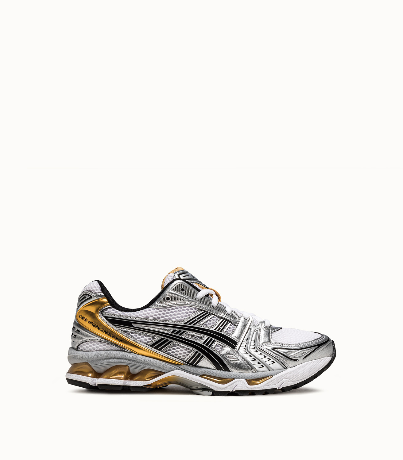 asics silver shoes