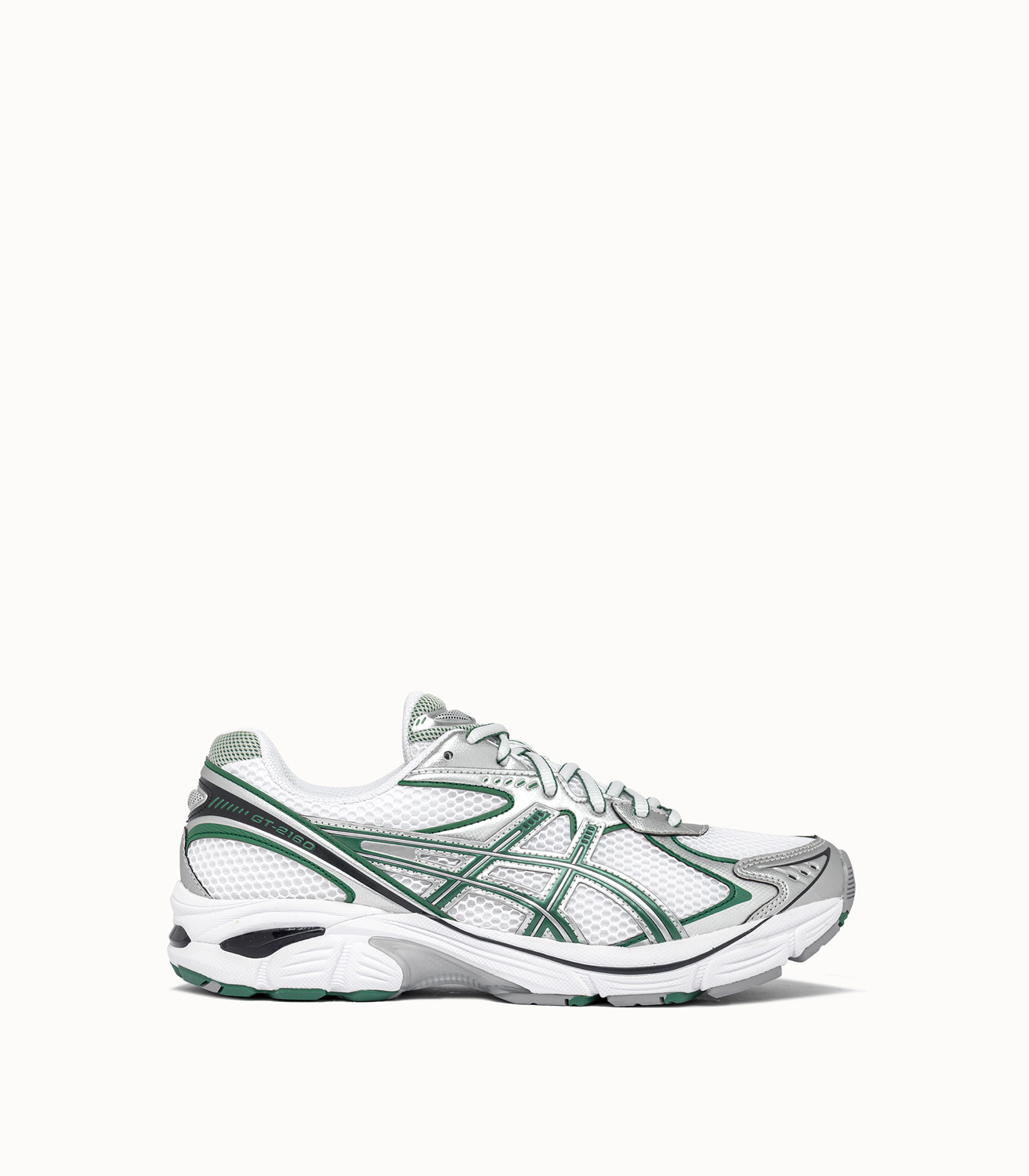 ASICS GT SNEAKERS COLOR WHITE AND GREEN   Playground