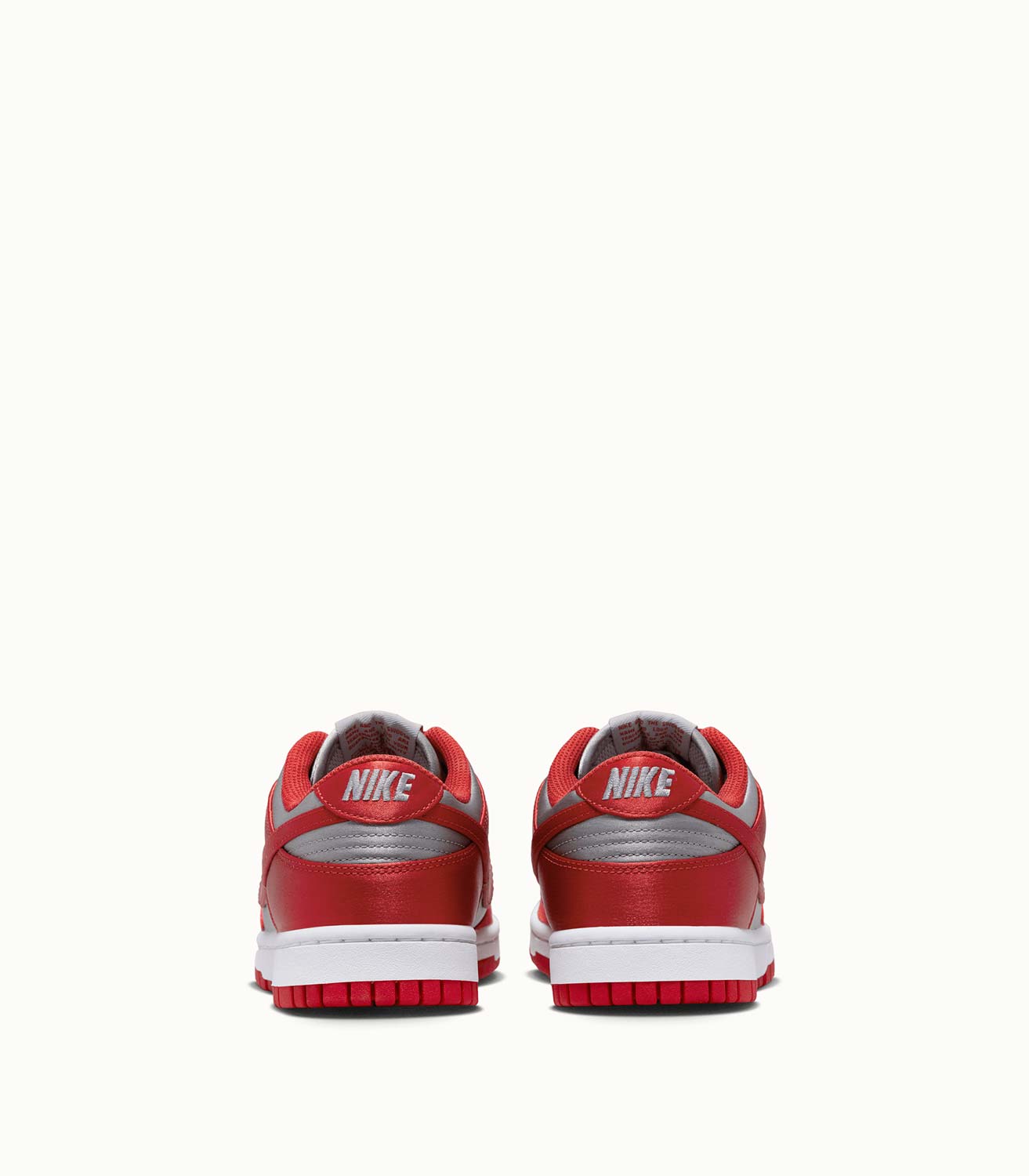 NIKE DUNK LOW ESS SNKR SNEAKERS COLOR RED SILVER | Playground