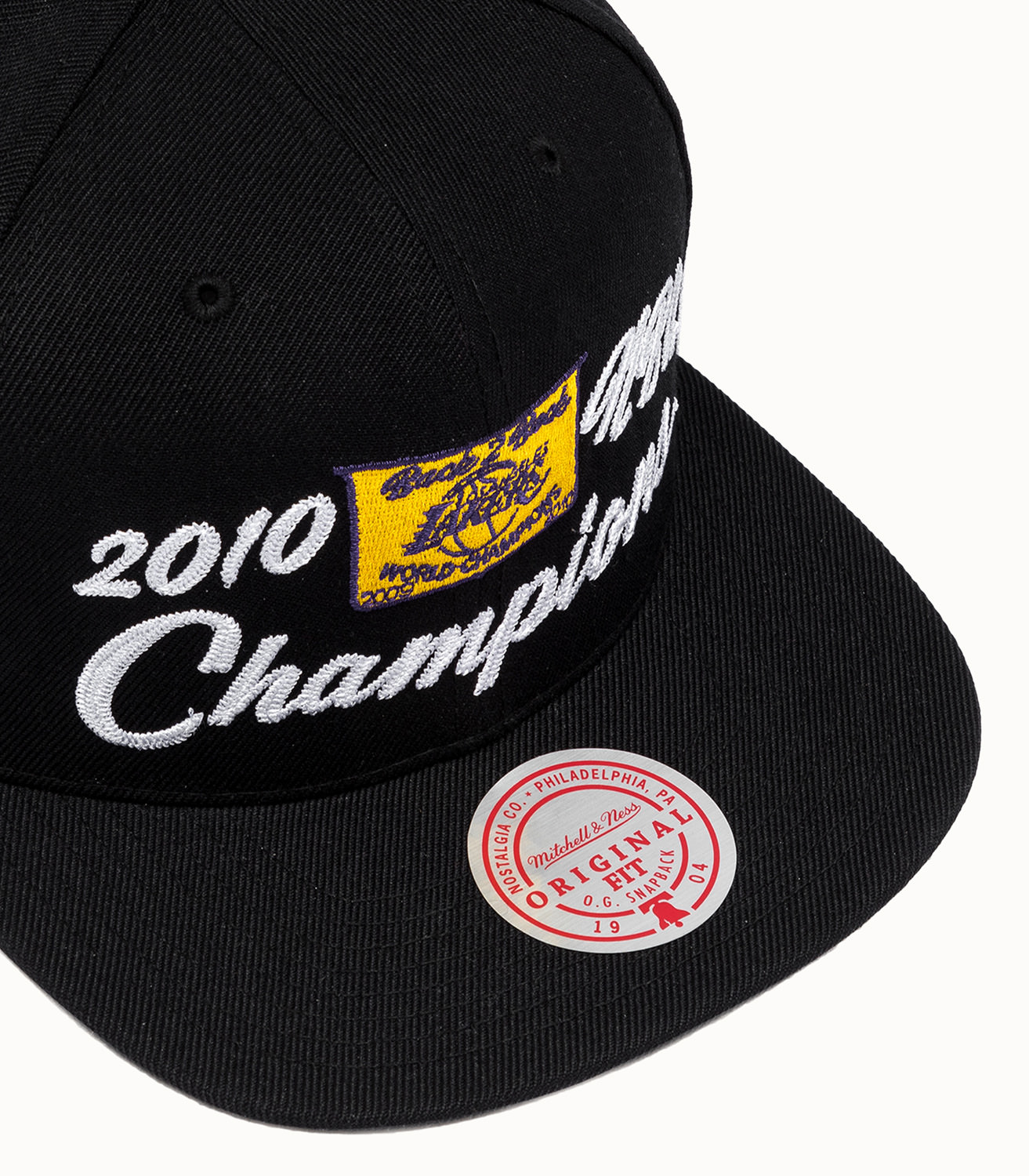 lakers 2010 championship hat