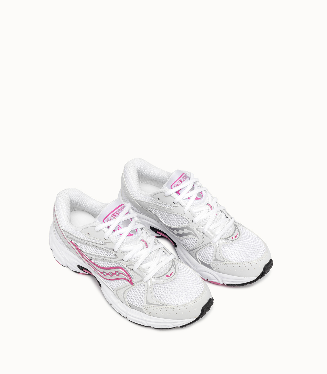 SAUCONY RIDE MILLENNIUM SNEAKERS COLOR WHITE PINK | Playground